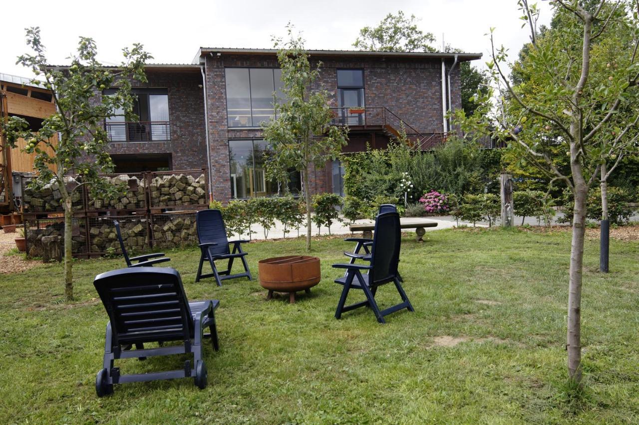 Gaestewohnung Hardinghaus Am Teich Warendorf Exteriör bild